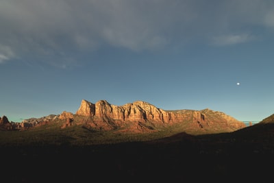 高山鸟瞰图